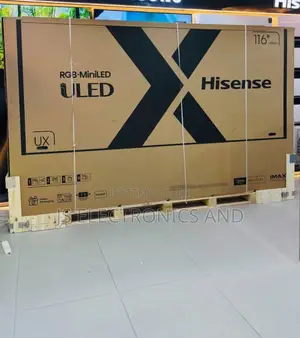 Hisense Tv Inch 116 Class Ux Series RGB Minled Uled (Free Delivery)