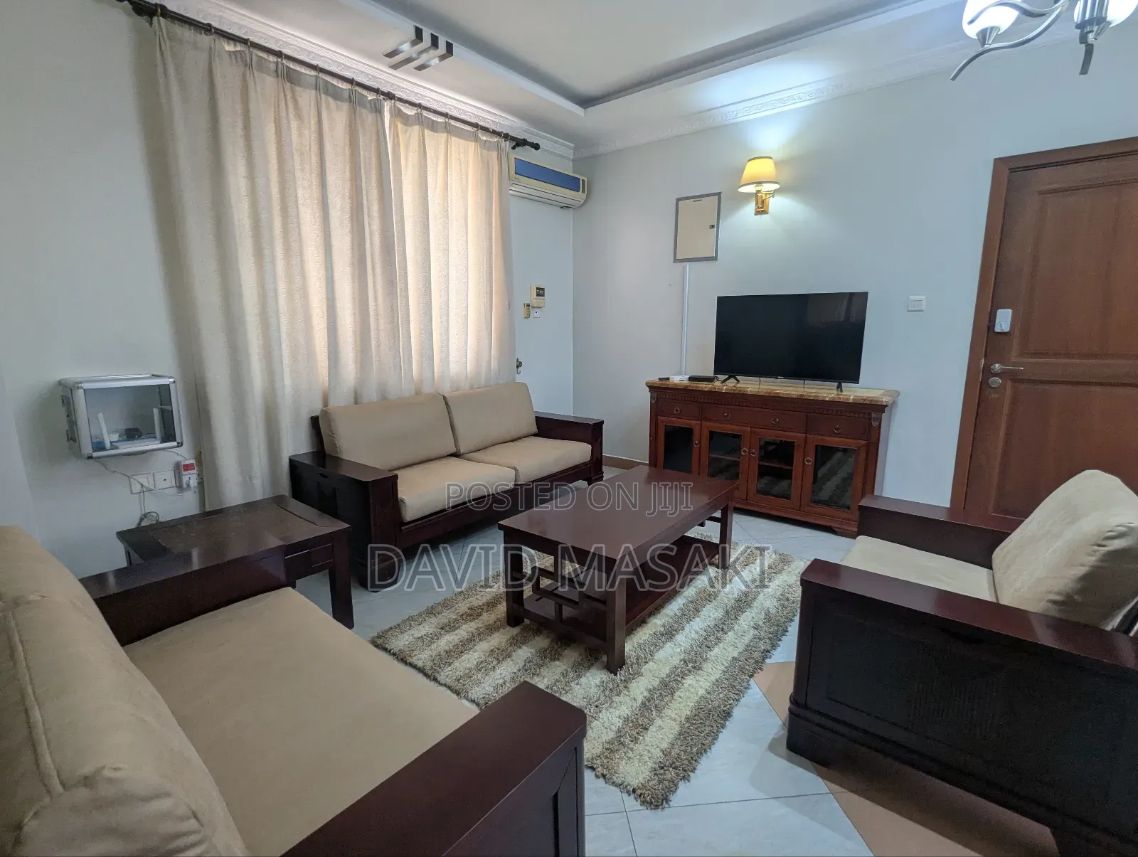Furnished 2bdrm Apartment in Apartments, Mikocheni for rent