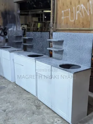 Kitchen Cabin Milango Miwili Imenyooka Mno