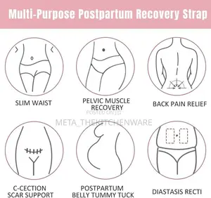 3 in 1 Postpartum Belly Wrap Recovery Post Pregnancy Belly