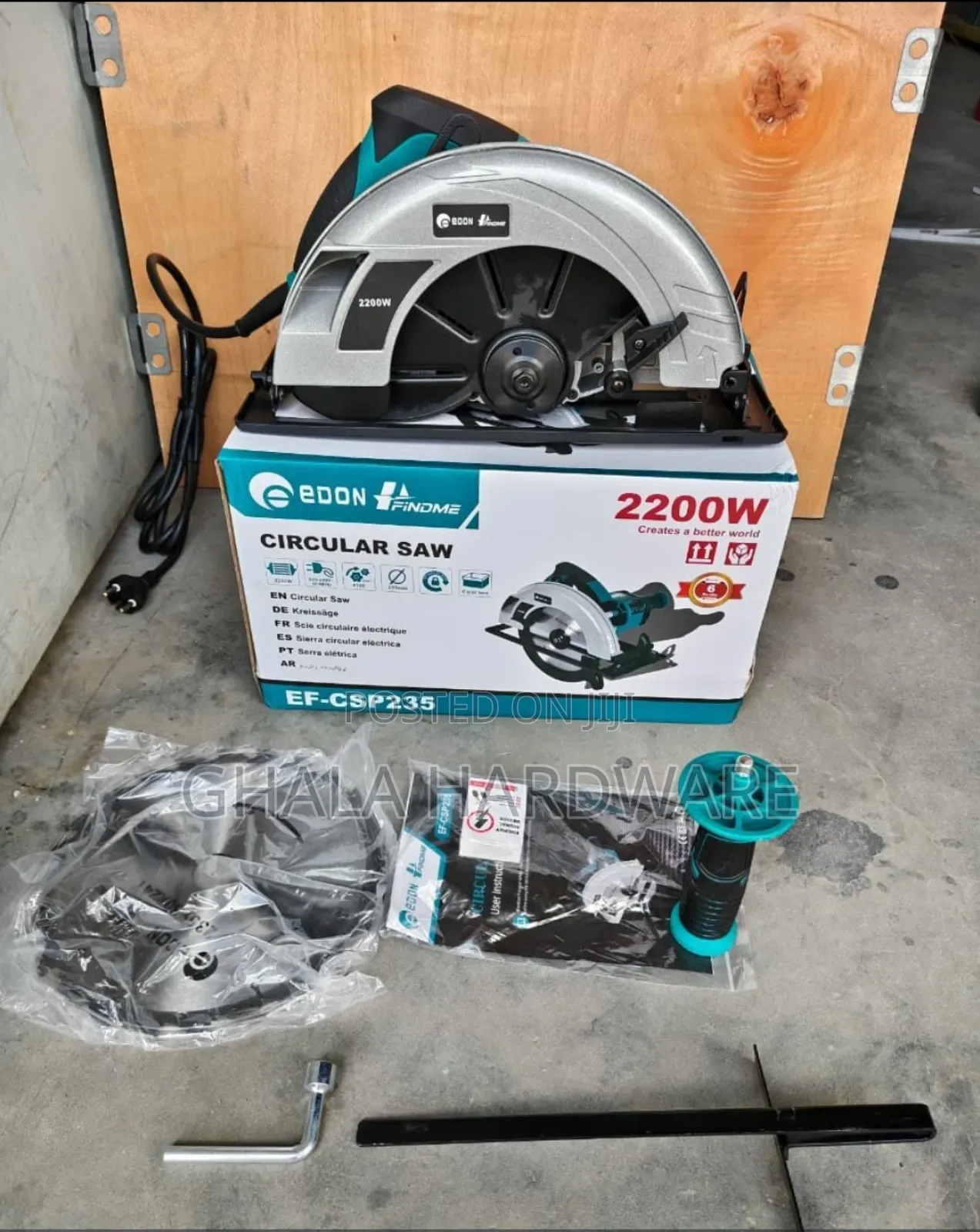 Inchi 9 Circular Saw Edon-Findme Ef-Csp235