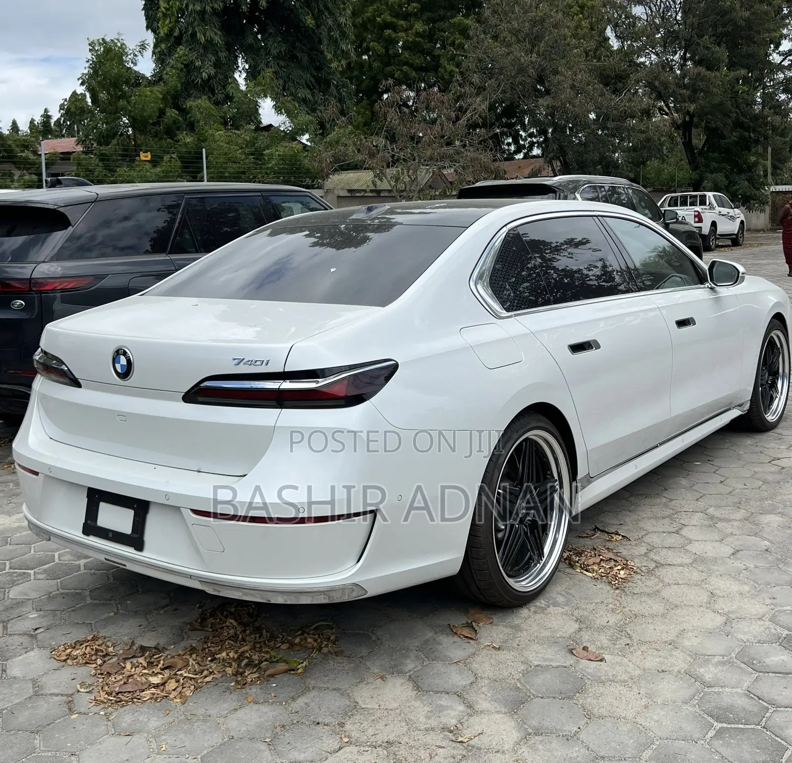 New BMW 740 2023 White