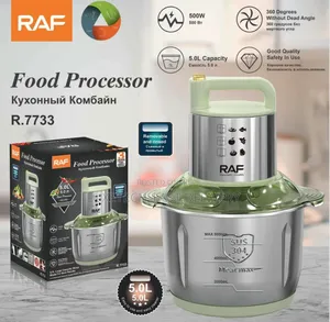 Raf R.7733 Food Processor 5 Litres/Portable Electric Food Chopper