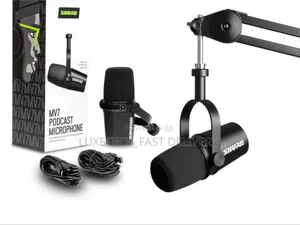 Shure Mv7 Podcast Microphone