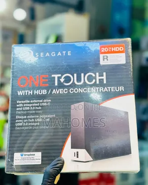Seagate One Touch With Hub External Drive With Integrated Usb-C