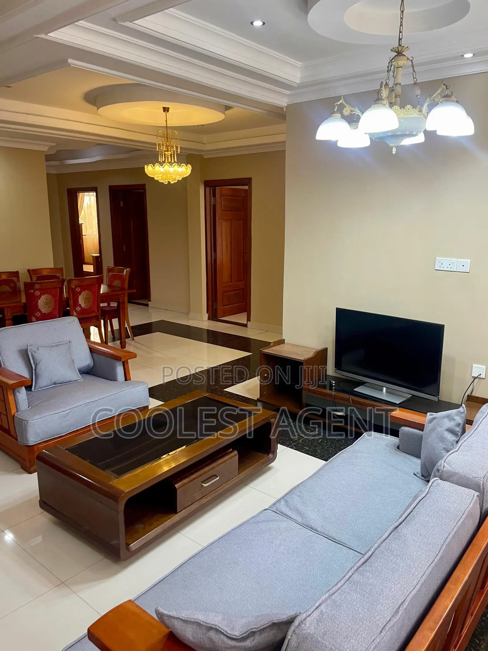 Furnished 3bdrm Apartment in Coolest Estate, Msasani for rent