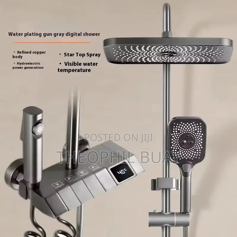 Bath and Shower Mixer Temperature Reader
