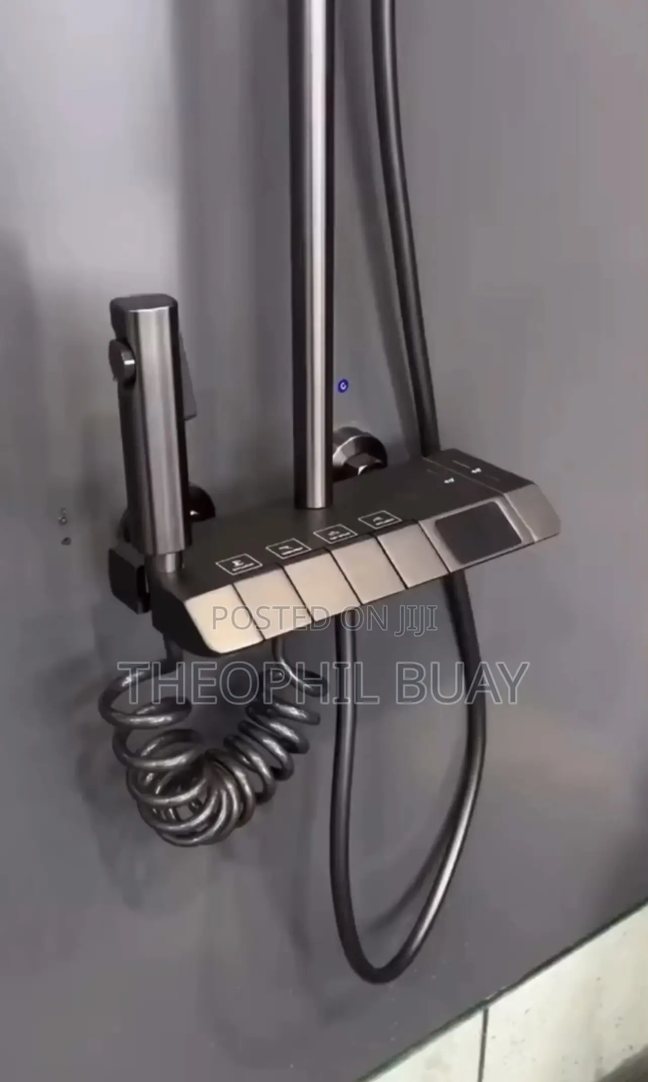 Shower Mixer With Temperature Reader Two Way