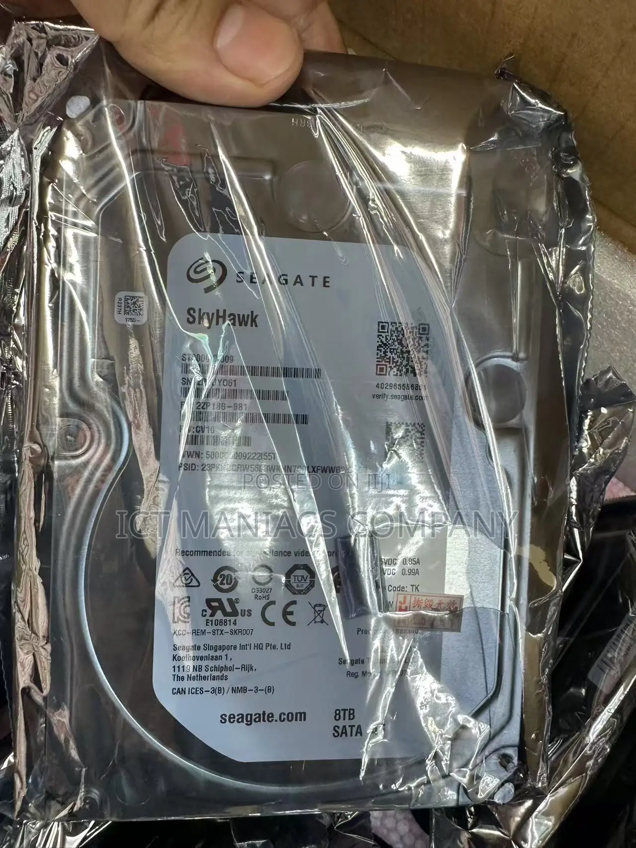 Seagate Skyhawk 8tb