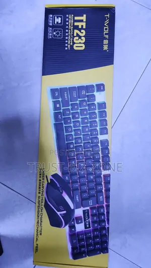 Gaming Keyboard With Mouse Wired