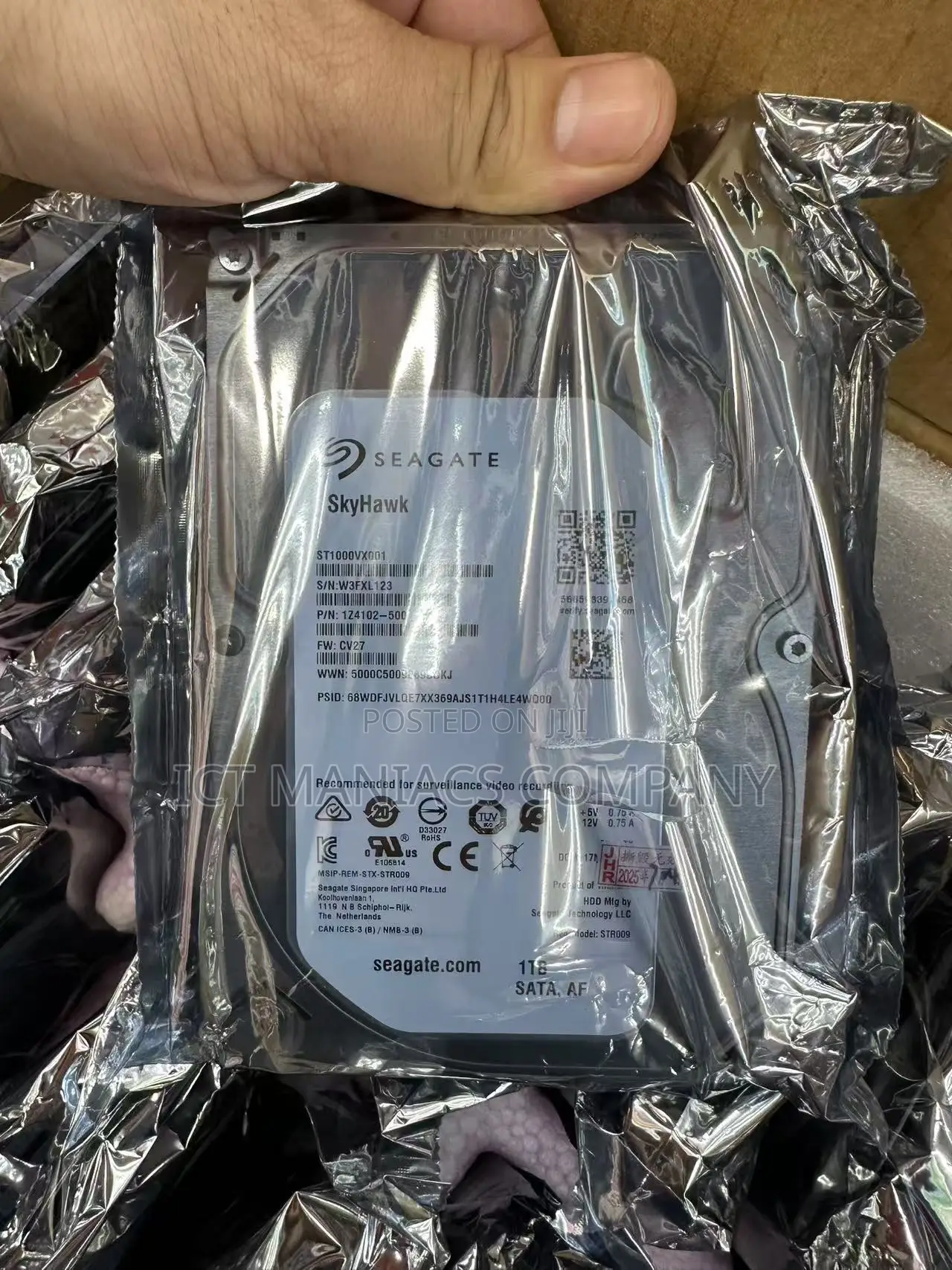 Seagate - Skyhawk 1tb (Internal Hdd)