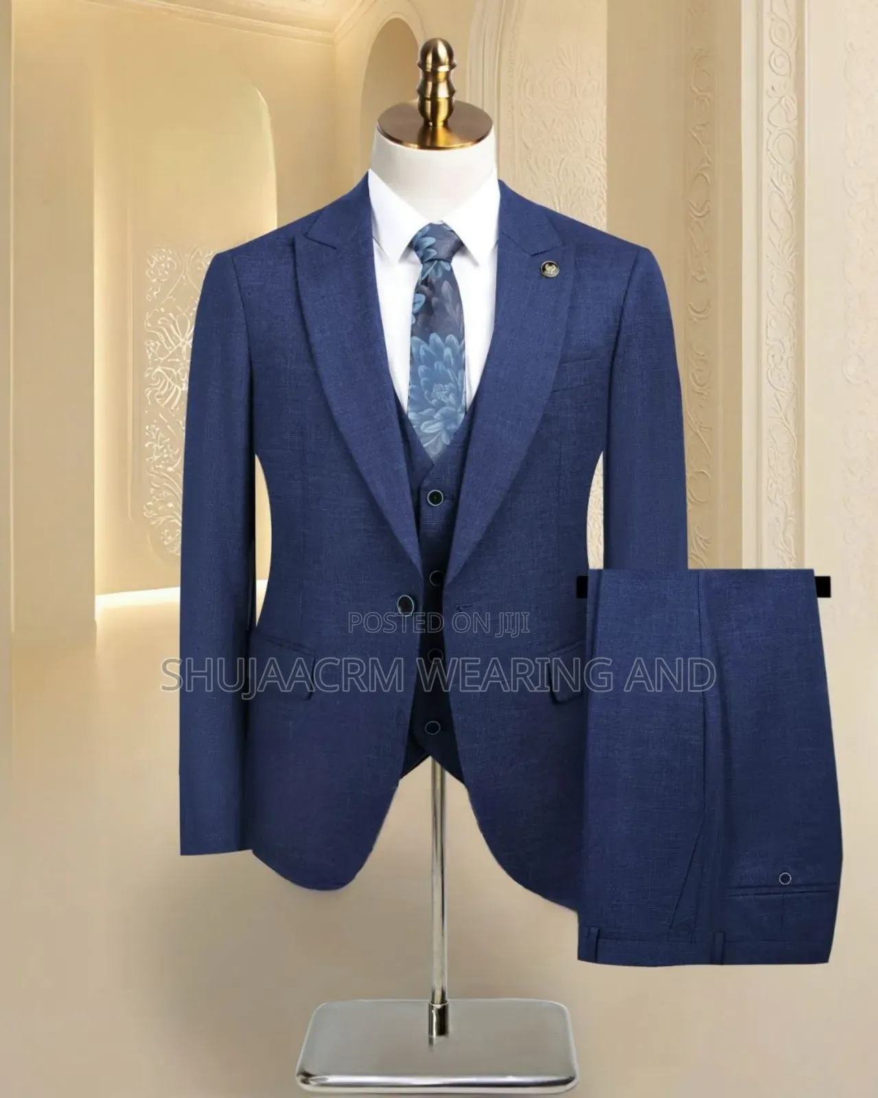 Black Smart Classic Suit