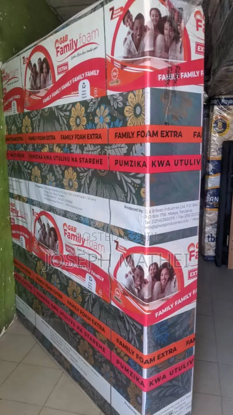 Godoro Ya Family Extra 5x6 Inch 12