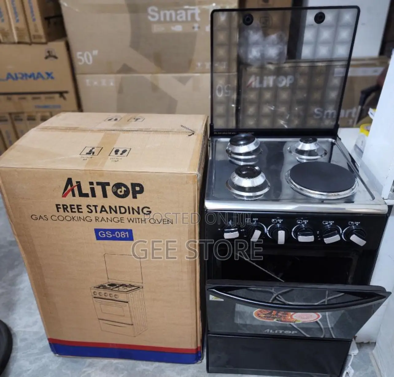 Alitop Electric and Gas Cooker