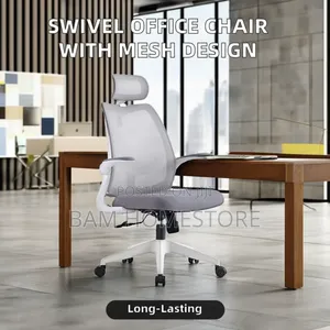 Ergonomic Mesh Office Chair With Headrest