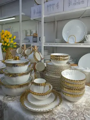Dinner Set Gold