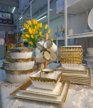 Dinner Set Gold
