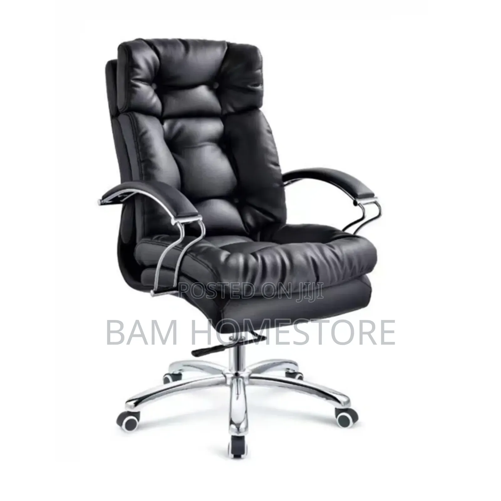 Plush Tufted Executive Office Chair
