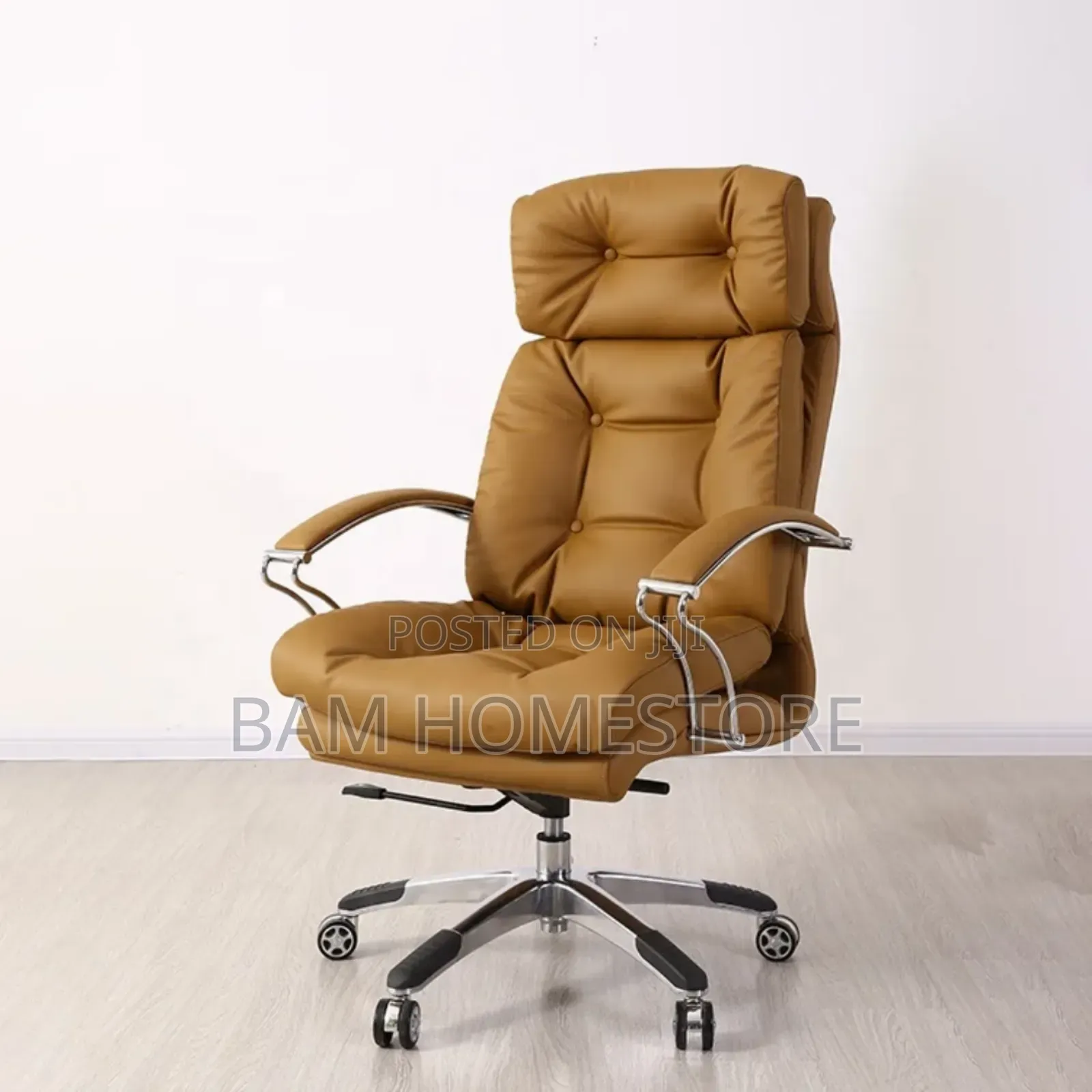 Plush Tufted Executive Office Chair