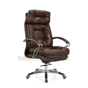 Plush Tufted Executive Office Chair