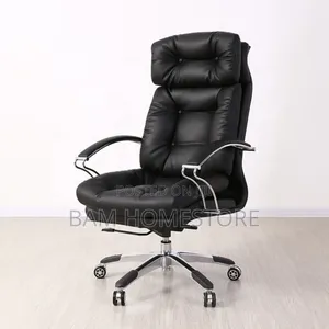 Plush Tufted Executive Office Chair
