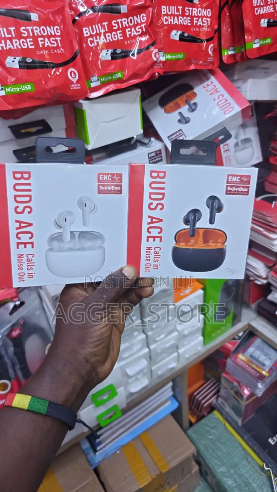 Itel Buds Ace Enc Airpods (Call in ,Noise Out)