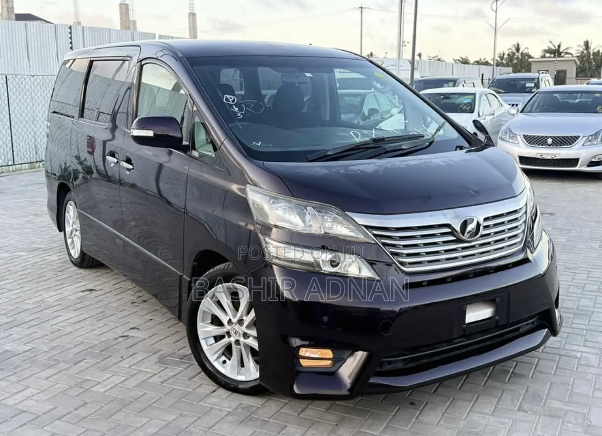 Toyota Vellfire 2009 Burgundy