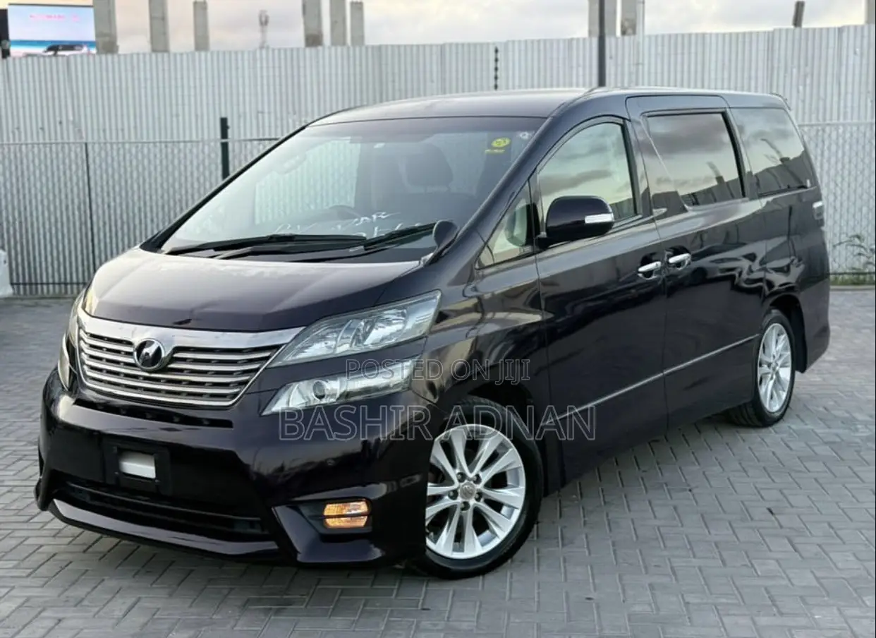 Toyota Vellfire 2009 Burgundy