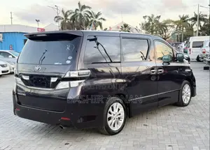 Toyota Vellfire 2009 Burgundy