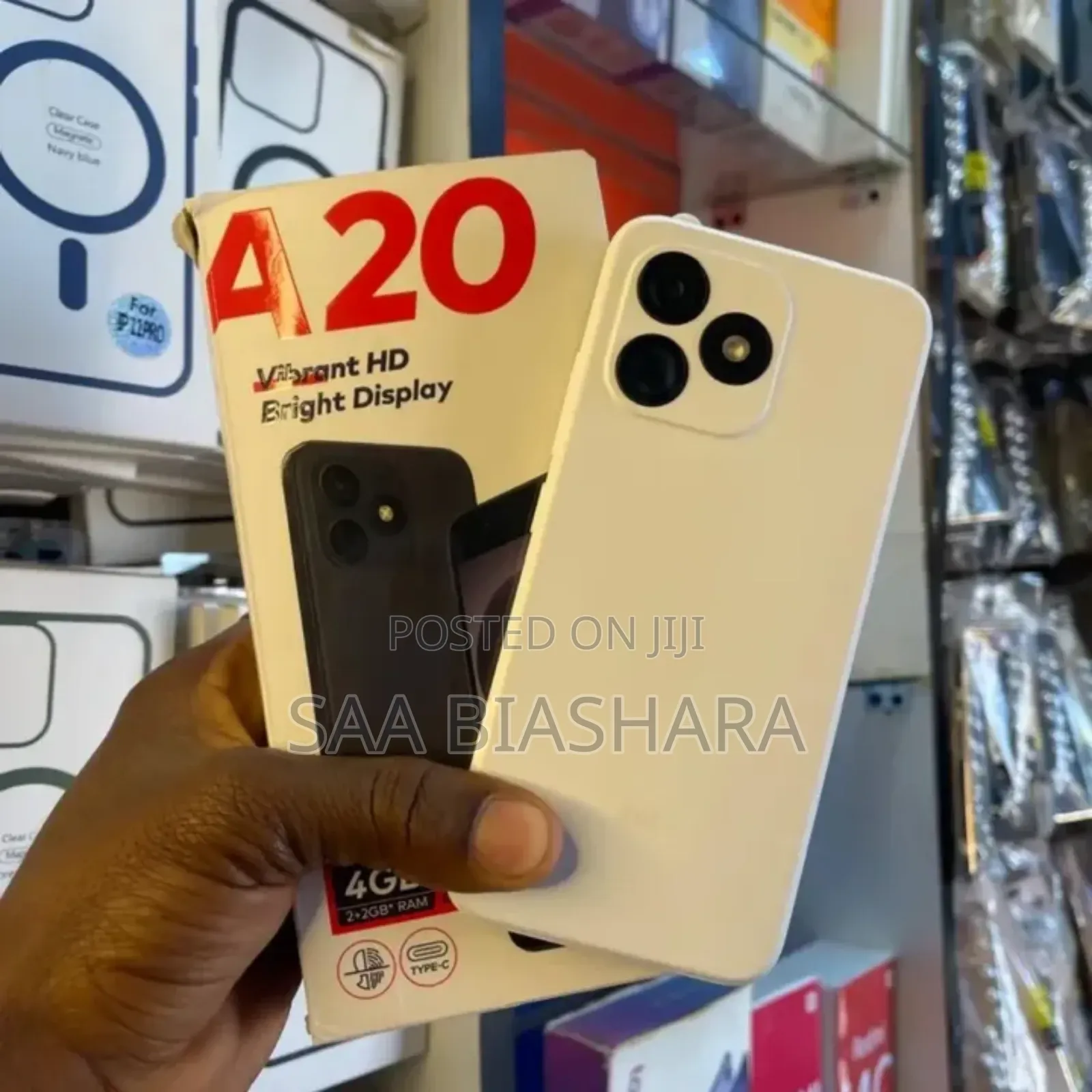 New Itel A20 16 GB White