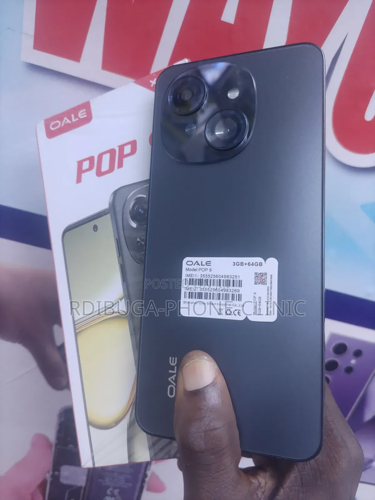 New Oale P1 64 GB Black