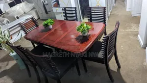 Dinning Table Viti Viti 6 Imetumika Kidogo