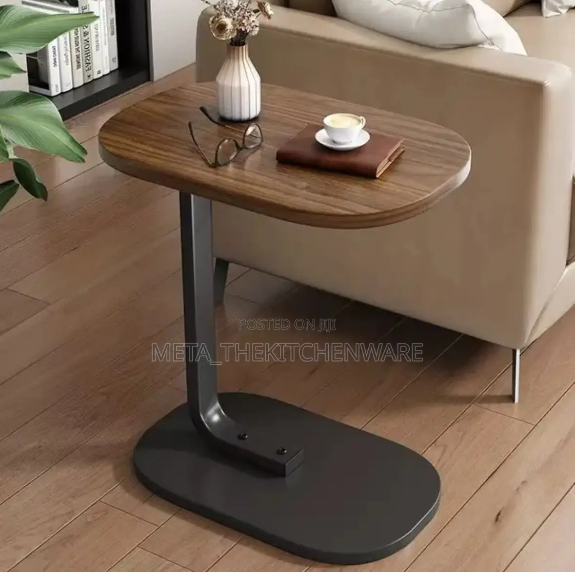 C- Shape Bedside Table