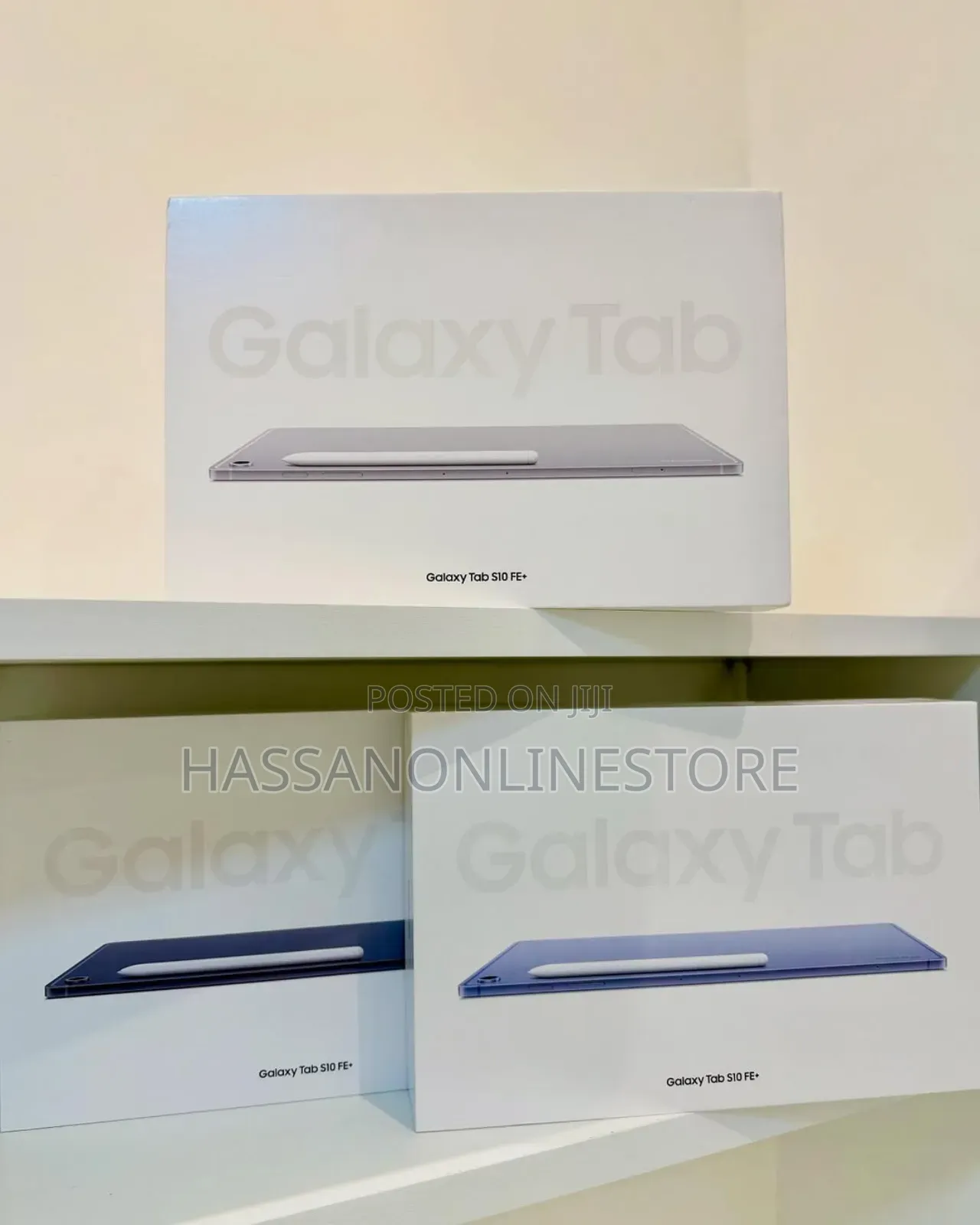 New Samsung Galaxy Tab S10 FE+ 256 GB Black