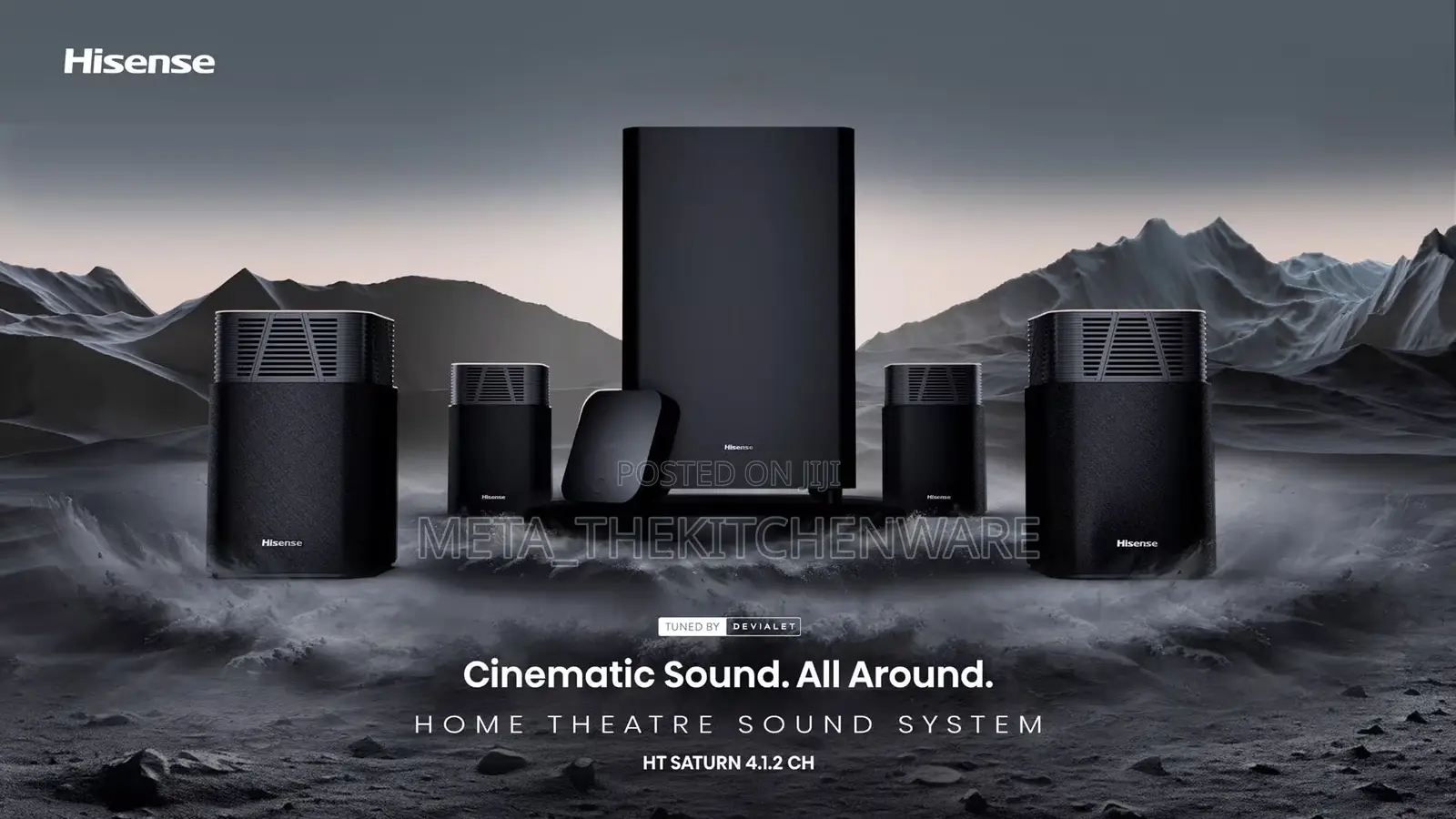 Hisense Home Theatre Sound System Saturn 4.1.2 Channel 720w