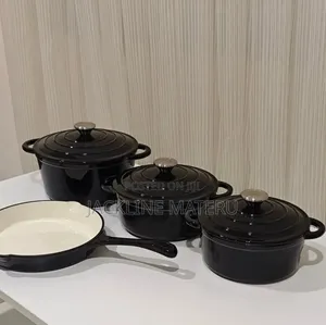 Cast Iron Sufuria Nzito 7pcs