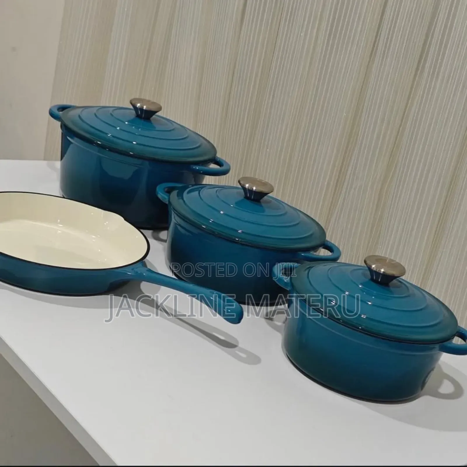 Cast Iron Sufuria Nzito 7pcs