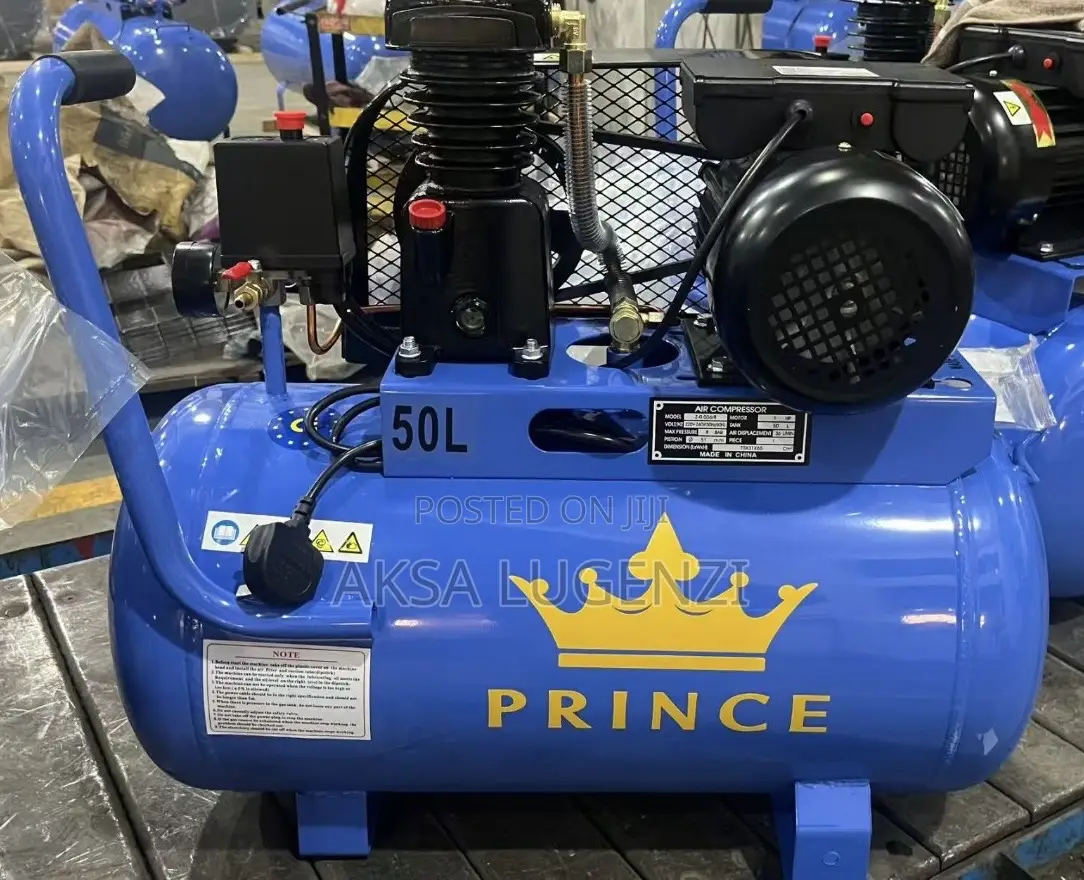 Air Compressor 50l Belt Type , 6month Warrant