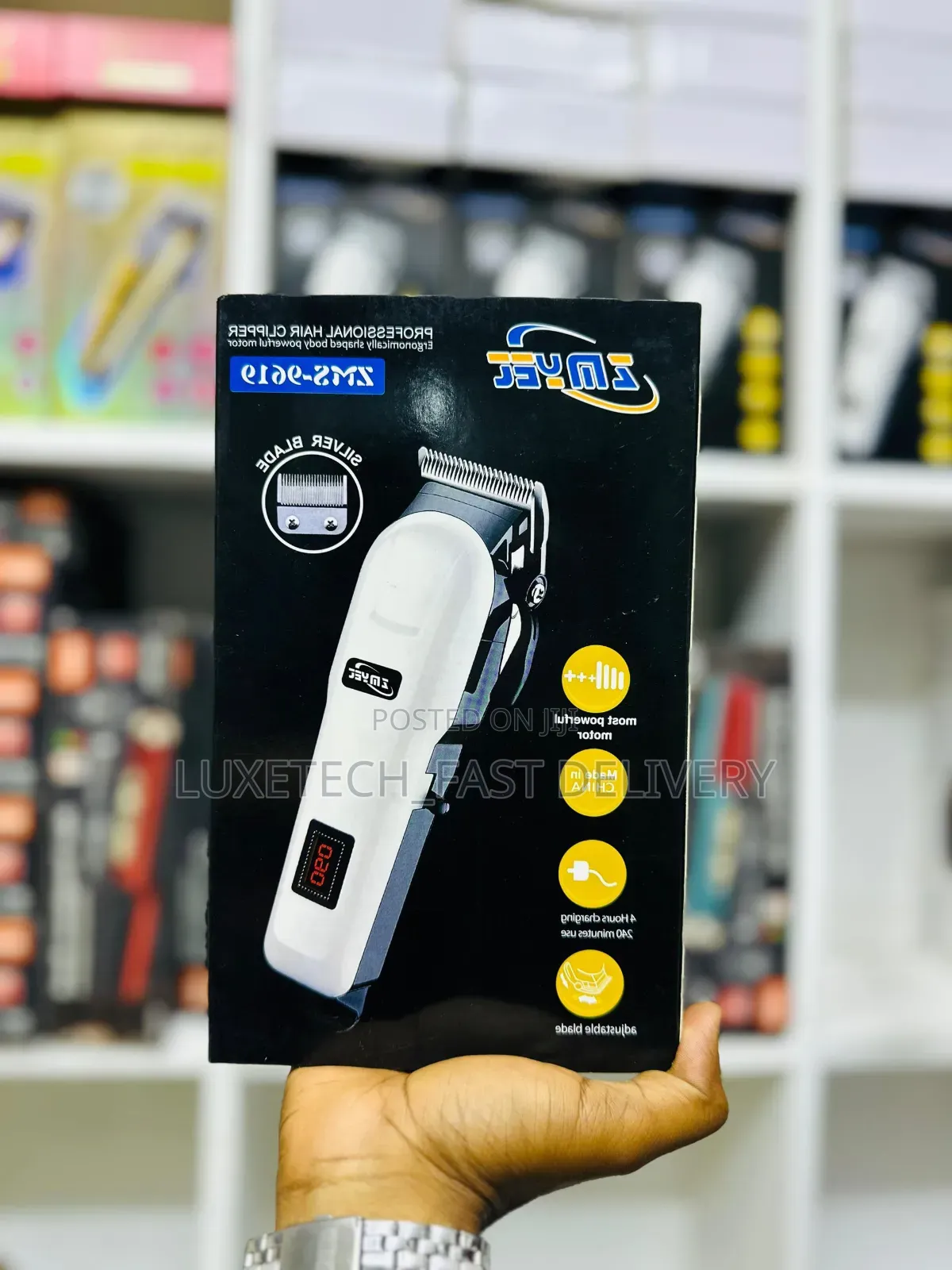 Zmyel Professional Hair Clipper Cordless Rechargeable