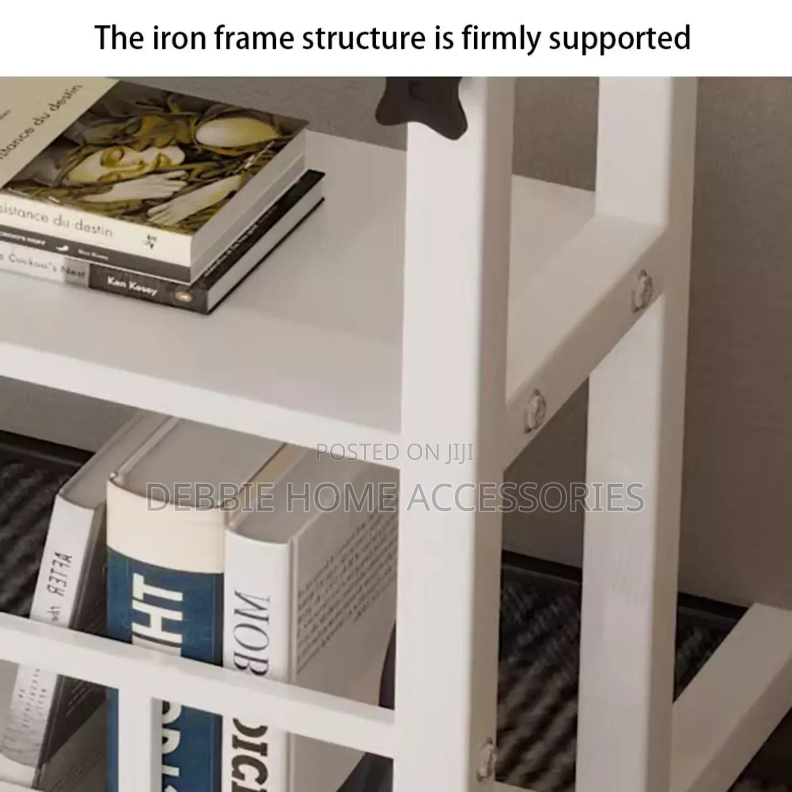Adjustable Laptop Table With Bookshelf