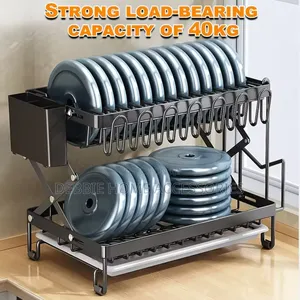 Integrated Folding Dish Rack