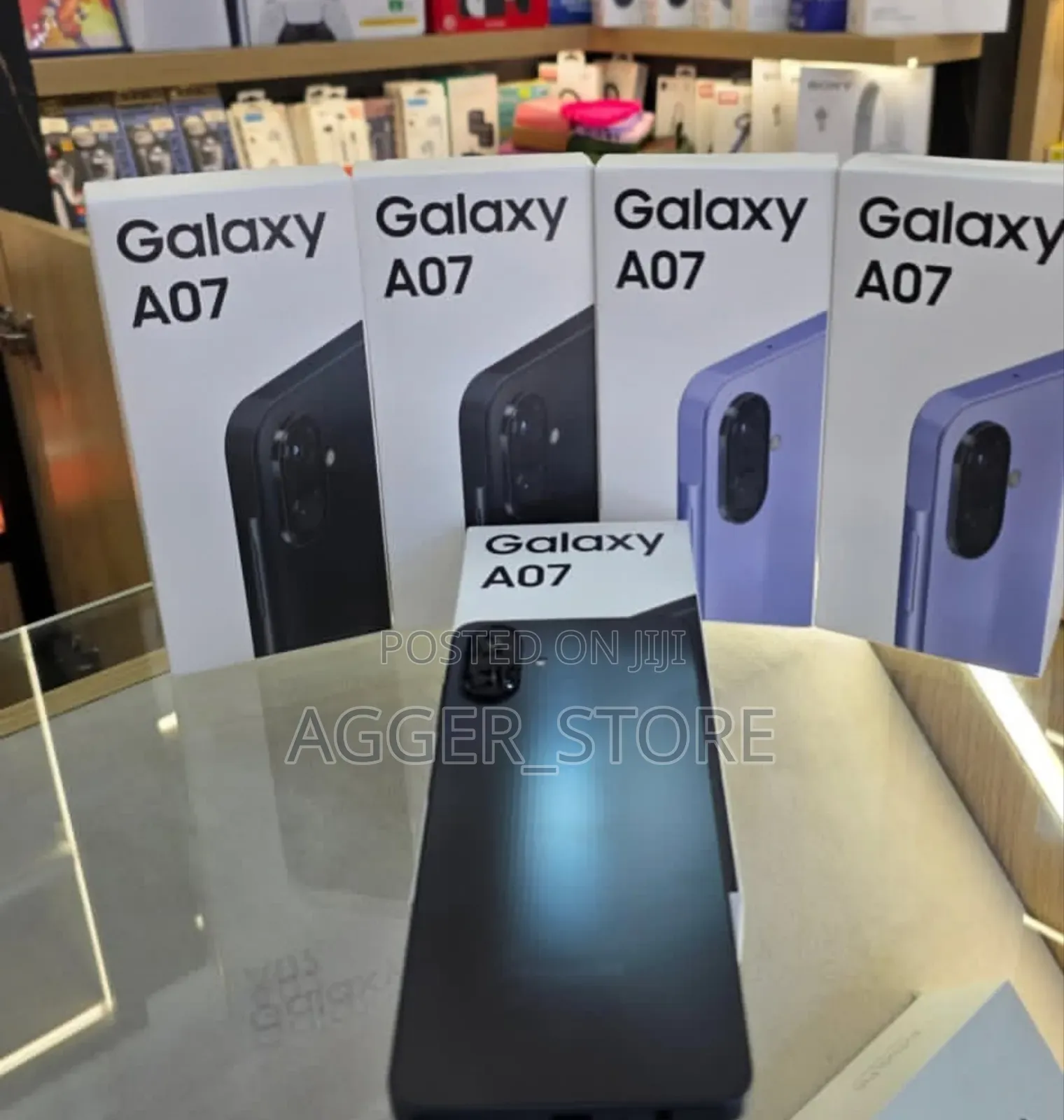 New Samsung Galaxy A07 4G 128 GB Black