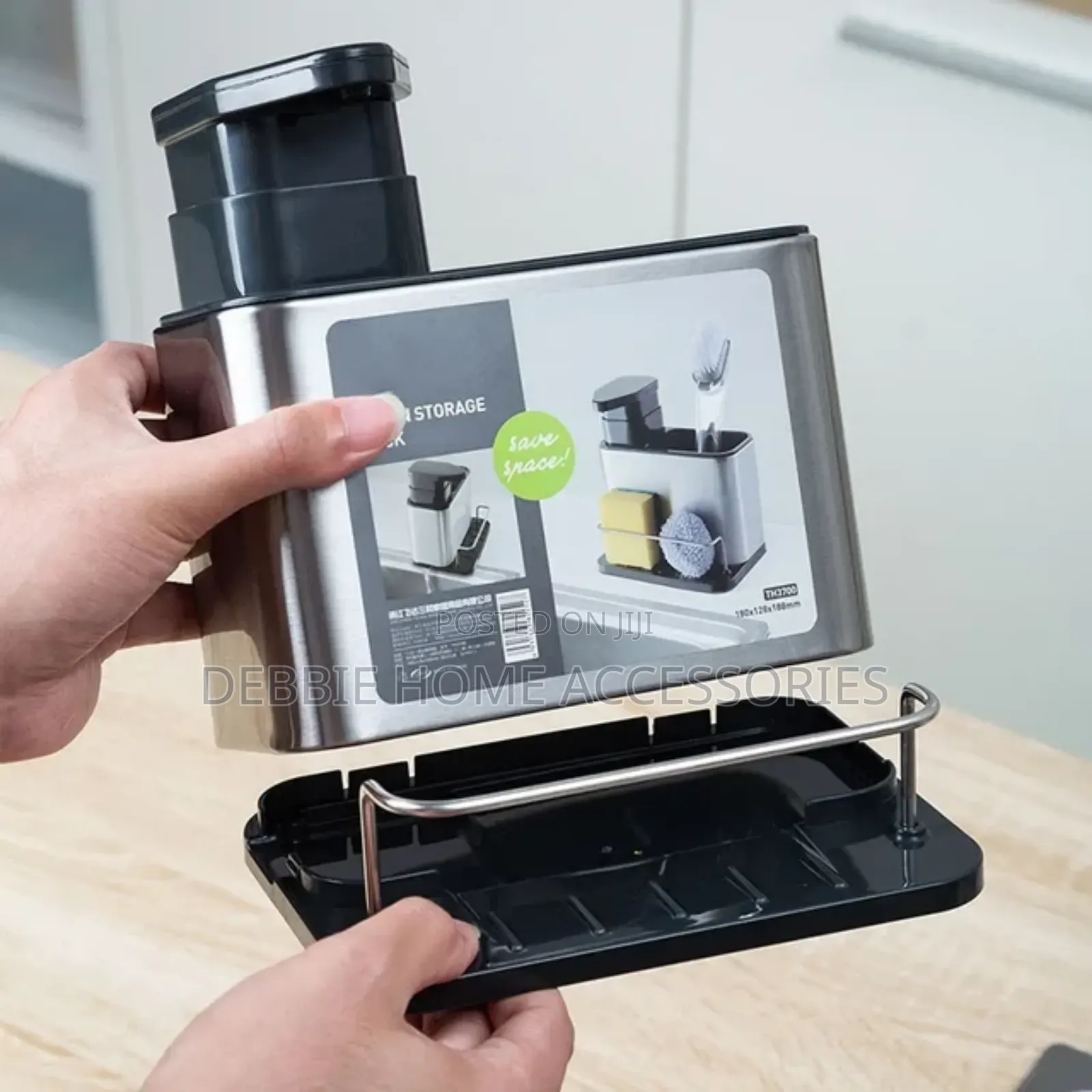 3-in-1 Kitchen Countertop Sink Caddy