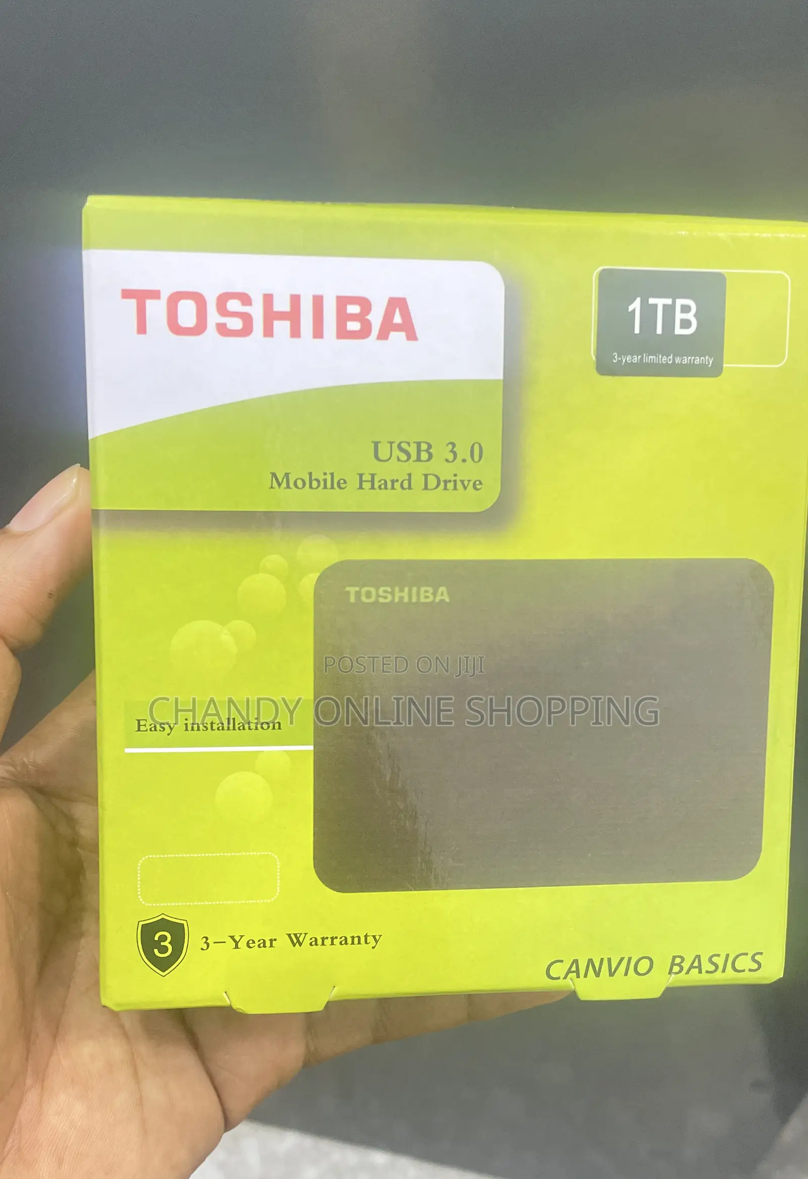 1tb Toshiba External Hard Drive