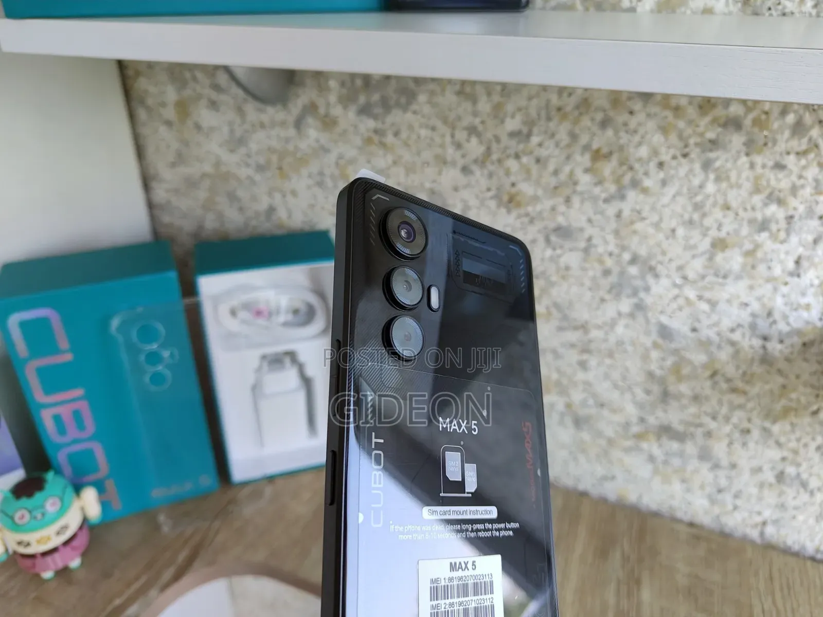 New Cubot Max 5 256 GB Black