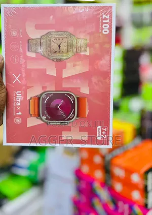 Z100 Smartwatch 2 in 1 With Gold Watch