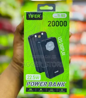 Tifer 20000mah Original Powerbank