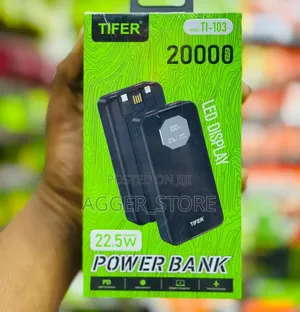 Tifer 20000mah Original Powerbank