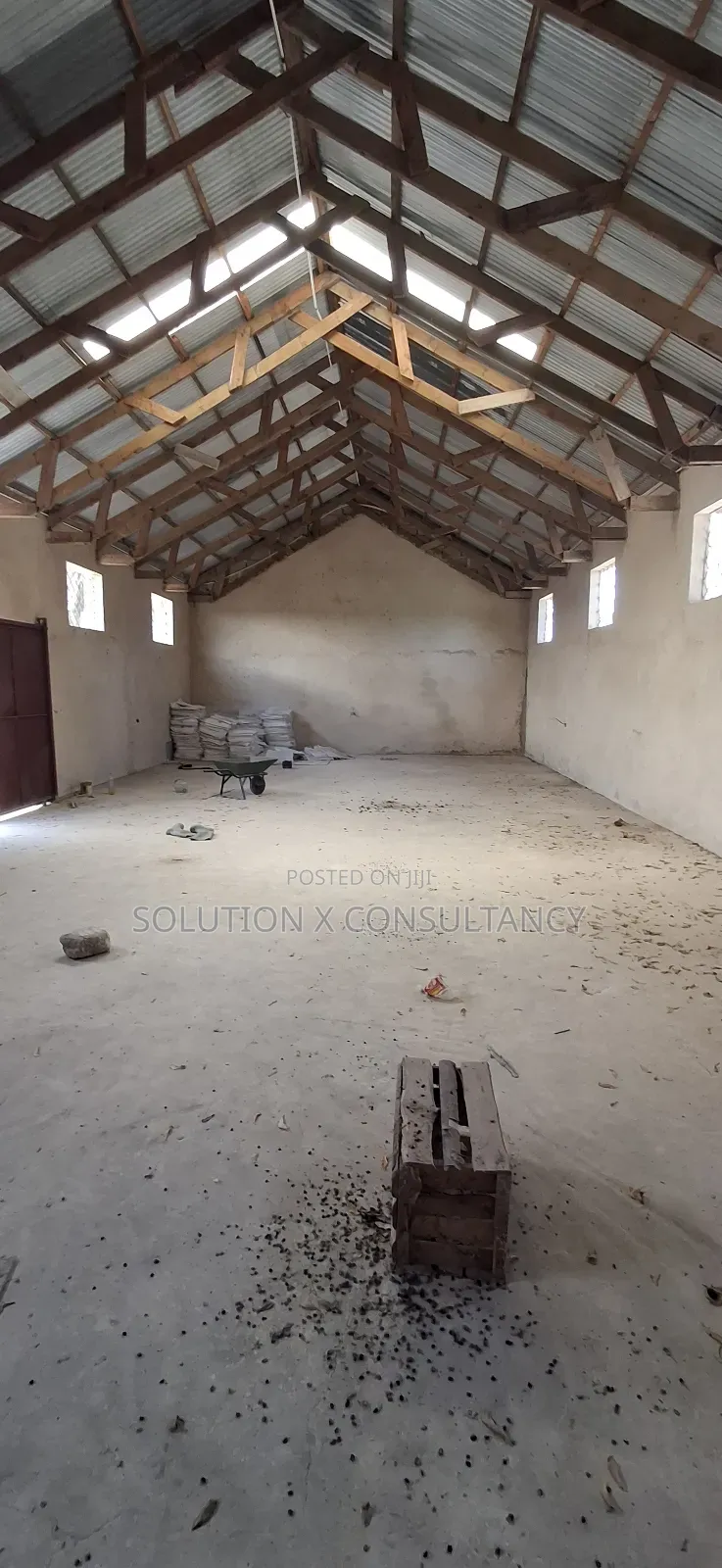 Warehouse for Rent at Salasala Strictly for Storage Use
