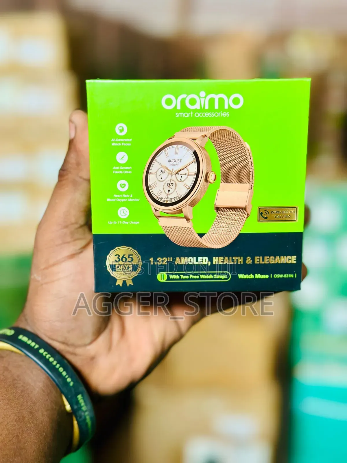 Oraimo Watch Muse Smartwatch Original for Ladies/Women
